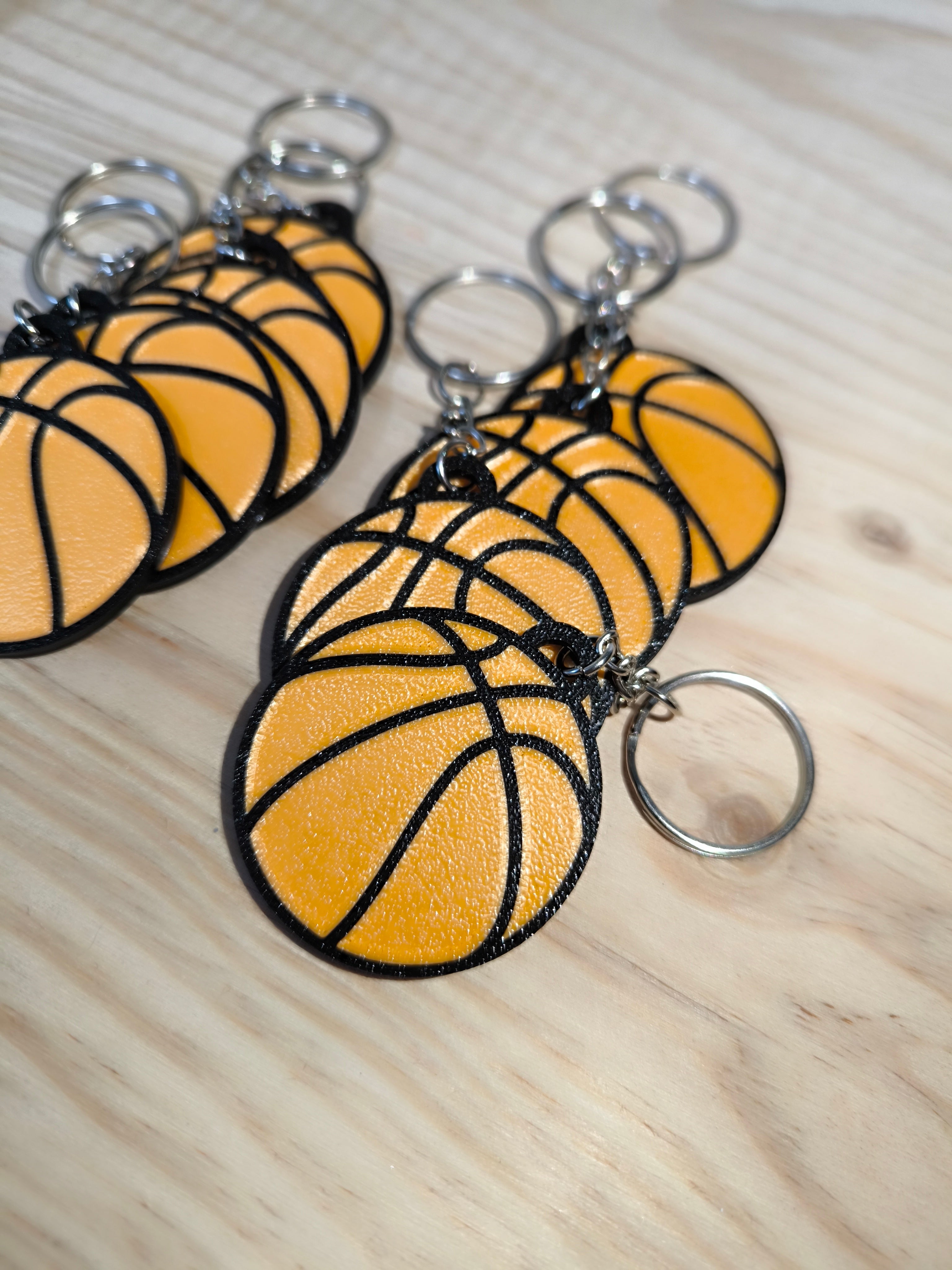 Porta-chaves Bola de Basquetebol – O Acessório Perfeito para Fãs