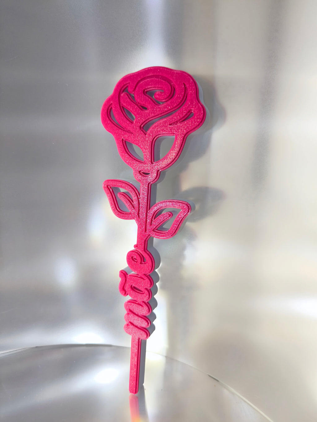 Rosa Decorativa "Mãe" – O Presente Perfeito para o Dia da Mãe ou Aniversário