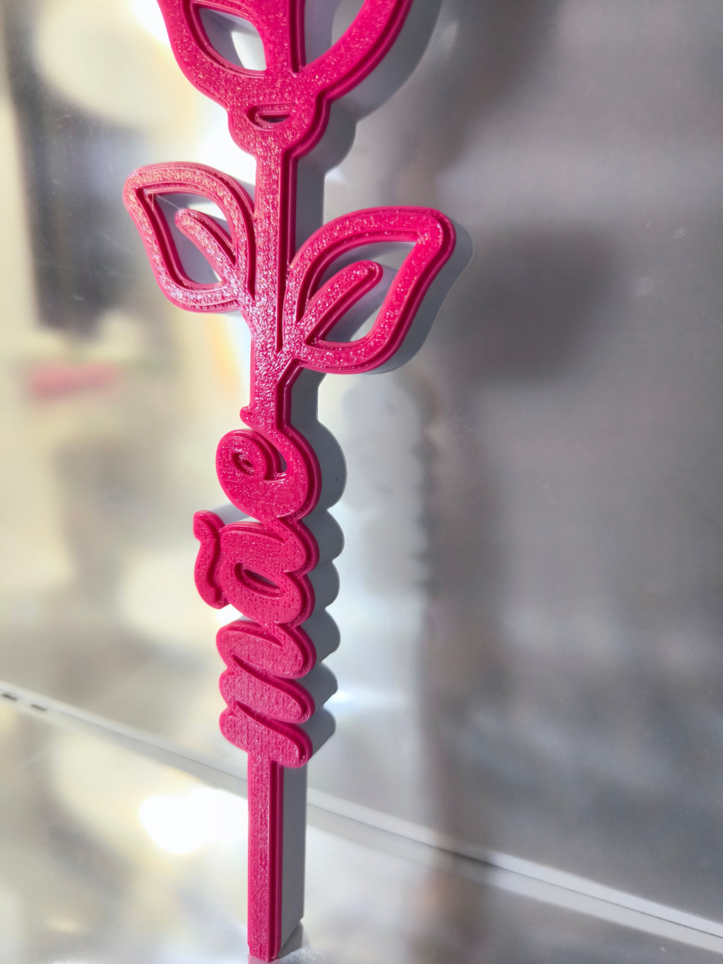 Rosa Decorativa "Mãe" – O Presente Perfeito para o Dia da Mãe ou Aniversário