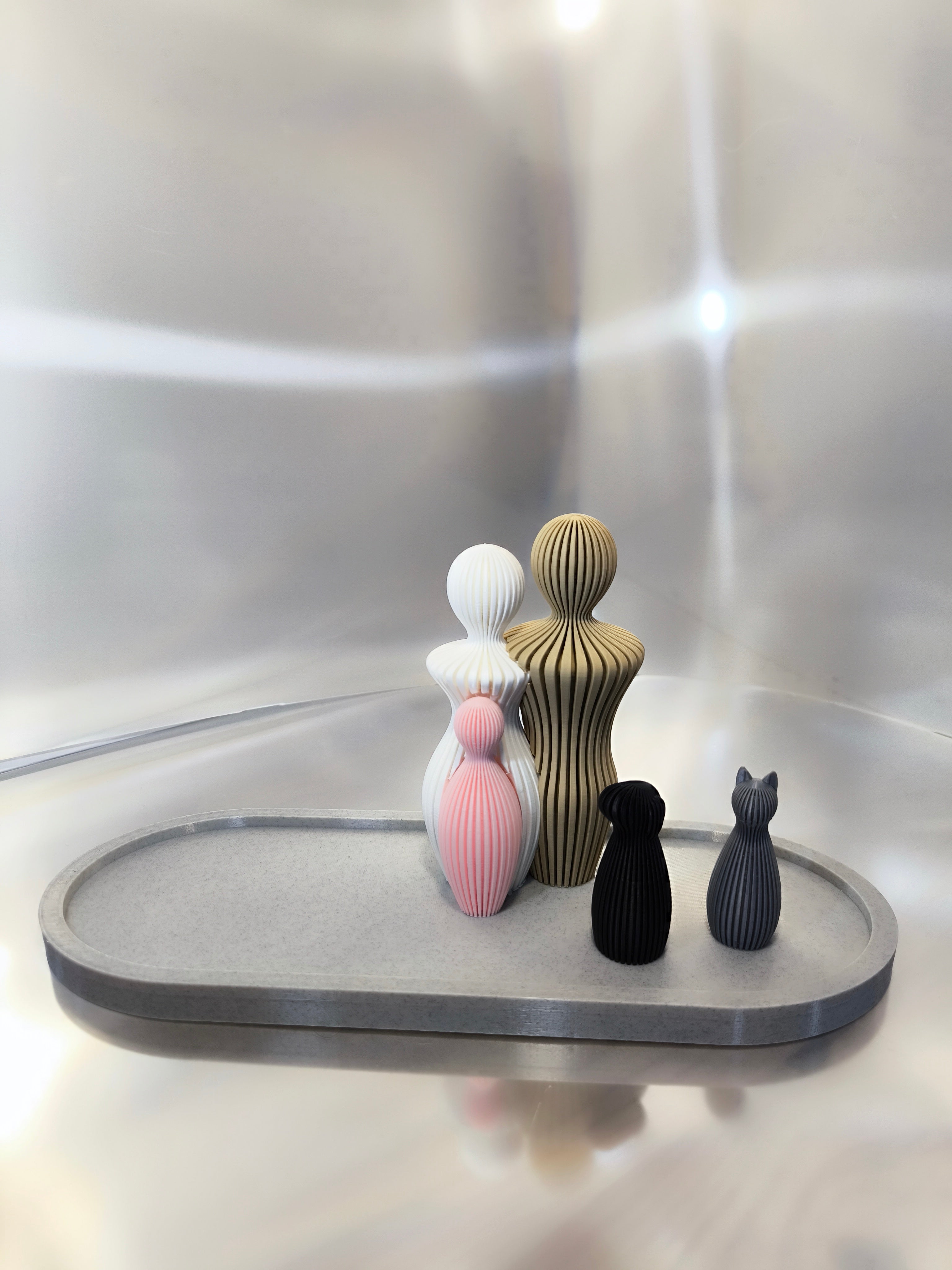 Kit Decorativo "Amo-te Mãe" – O Presente Mais Lindo e Completo! ❤️ Jarras, Flores e Família
