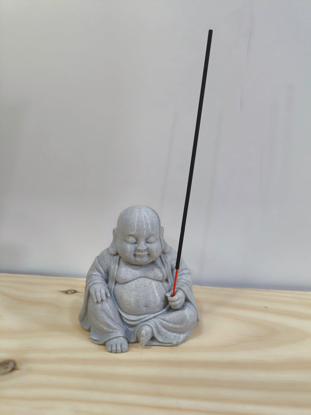 Porta-Incenso Buda Sorridente – Traga Boas Energias e Paz ao seu Lar! 🧘♂️✨🔮
