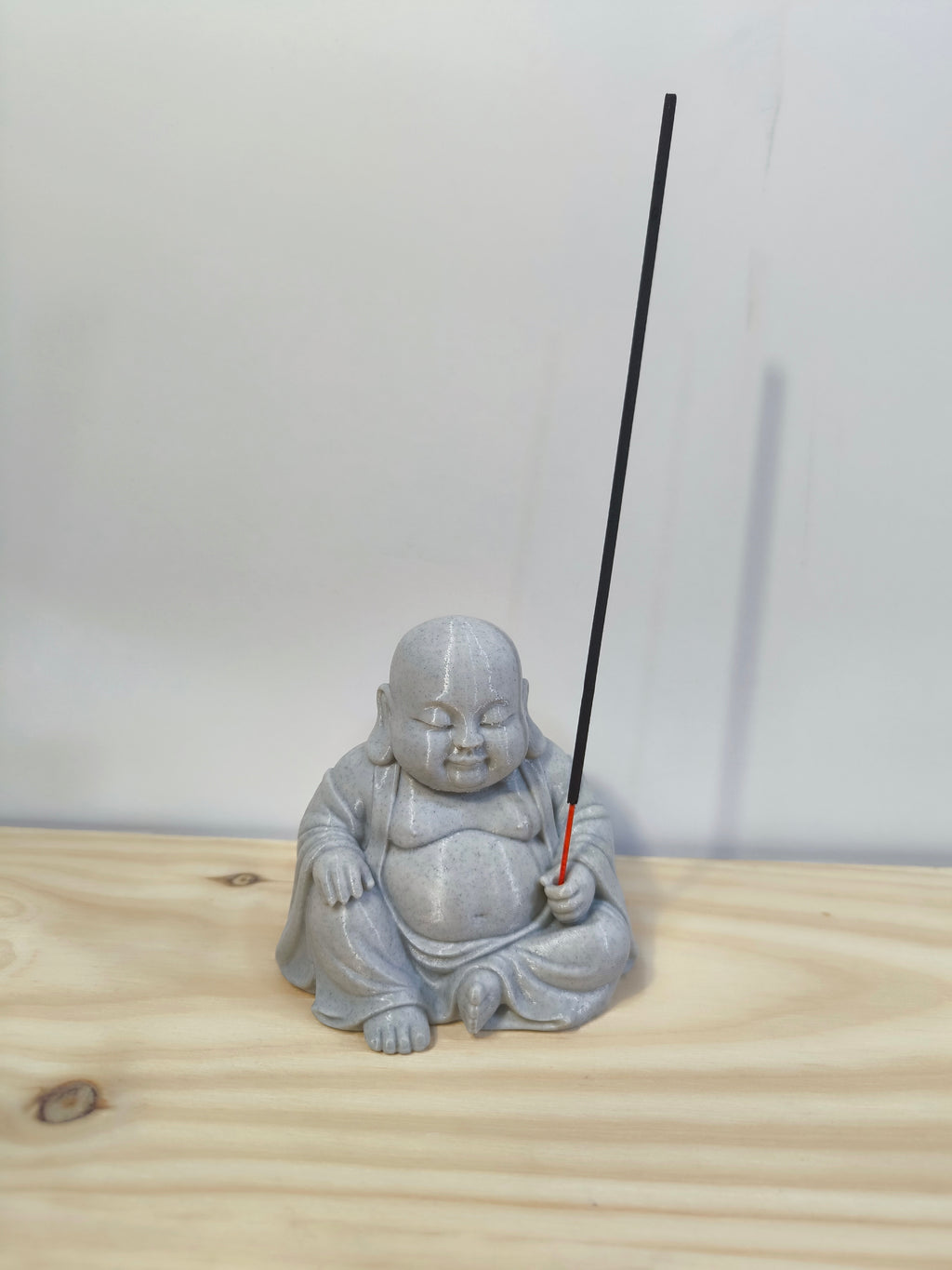 Porta-Incenso Buda Sorridente – Traga Boas Energias e Paz ao seu Lar! 🧘♂️✨🔮