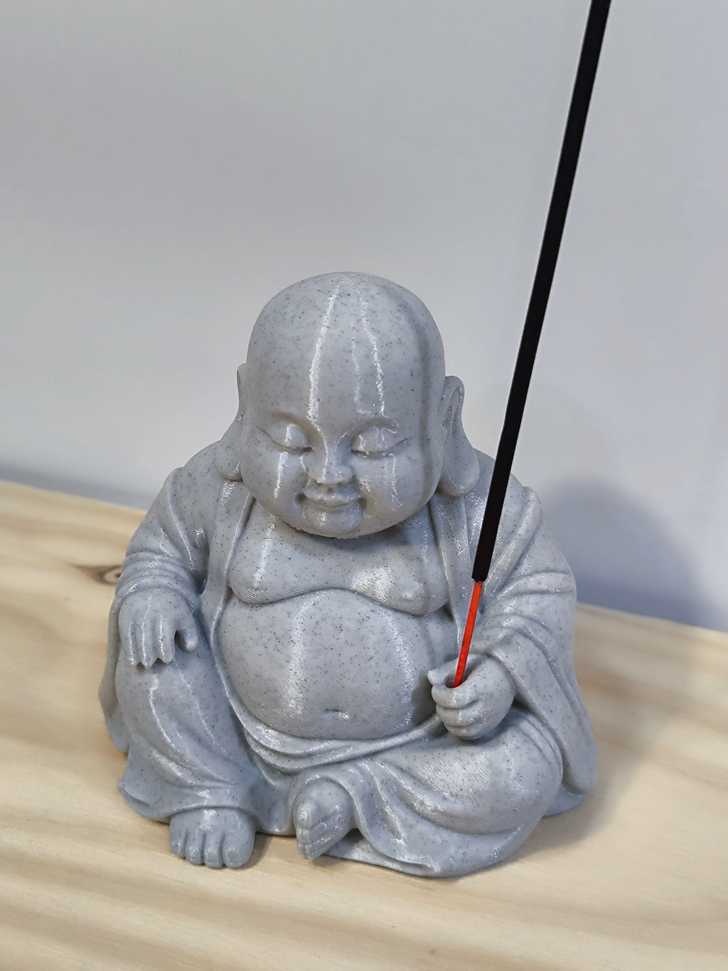 Porta-Incenso Buda Sorridente – Traga Boas Energias e Paz ao seu Lar! 🧘♂️✨🔮