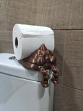 Suporte de Papel Higiénico "Cocó Zangado" – Humor Máximo no WC! 💩💢🧻