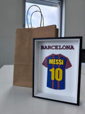 Quadro 3D Lionel Messi – Barcelona (O Presente Perfeito para Fãs do D10S!) 🔵🔴
