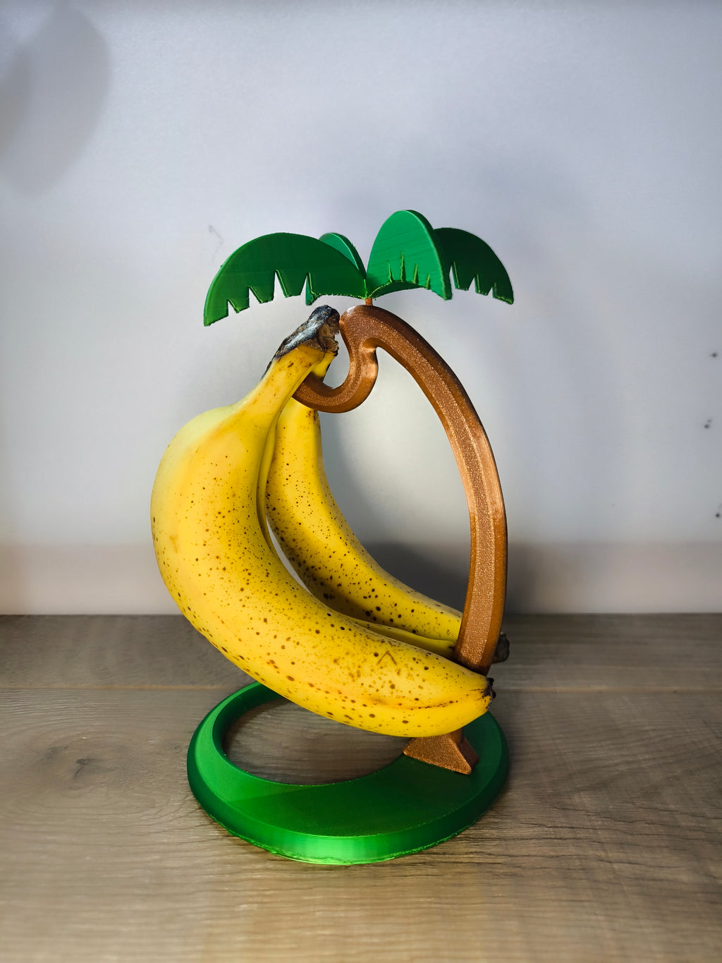 Suporte de Bananas "Palmeira Tropical" – Decoração de Cozinha Criativa