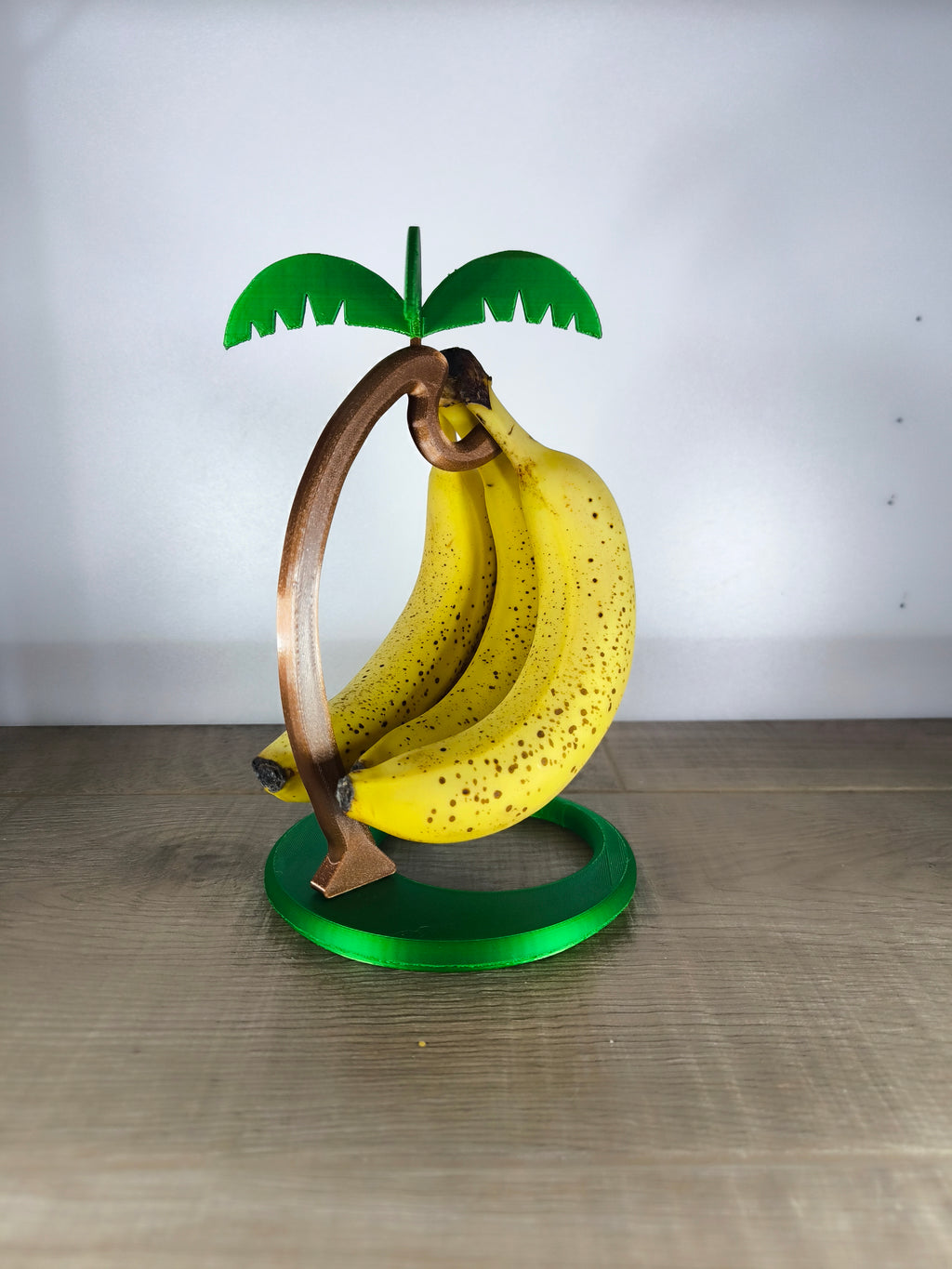 Suporte de Bananas "Palmeira Tropical" – Decoração de Cozinha Criativa