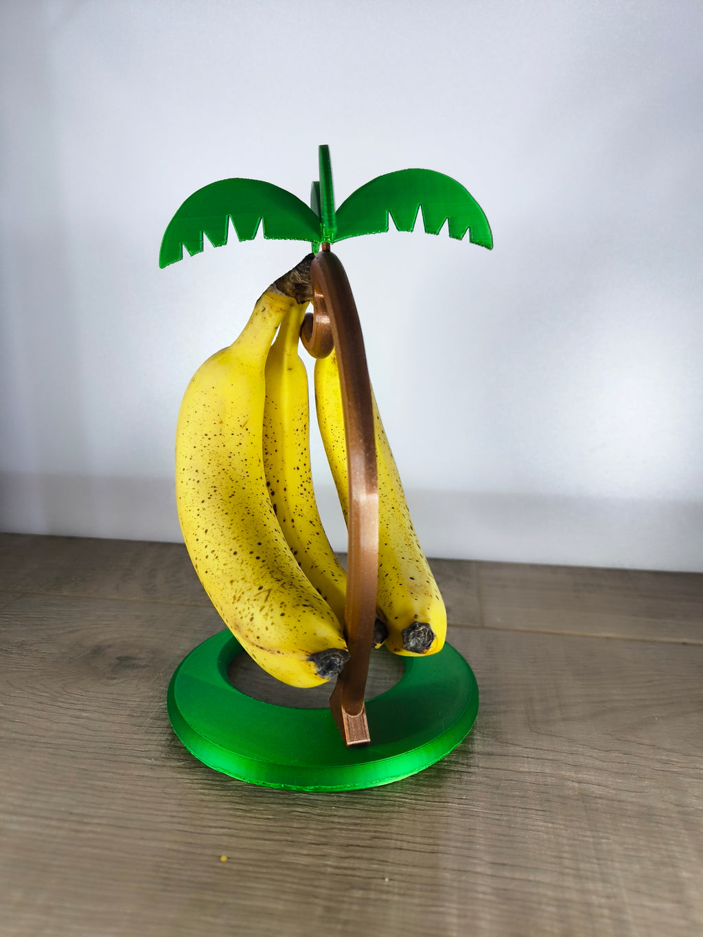 Suporte de Bananas "Palmeira Tropical" – Decoração de Cozinha Criativa