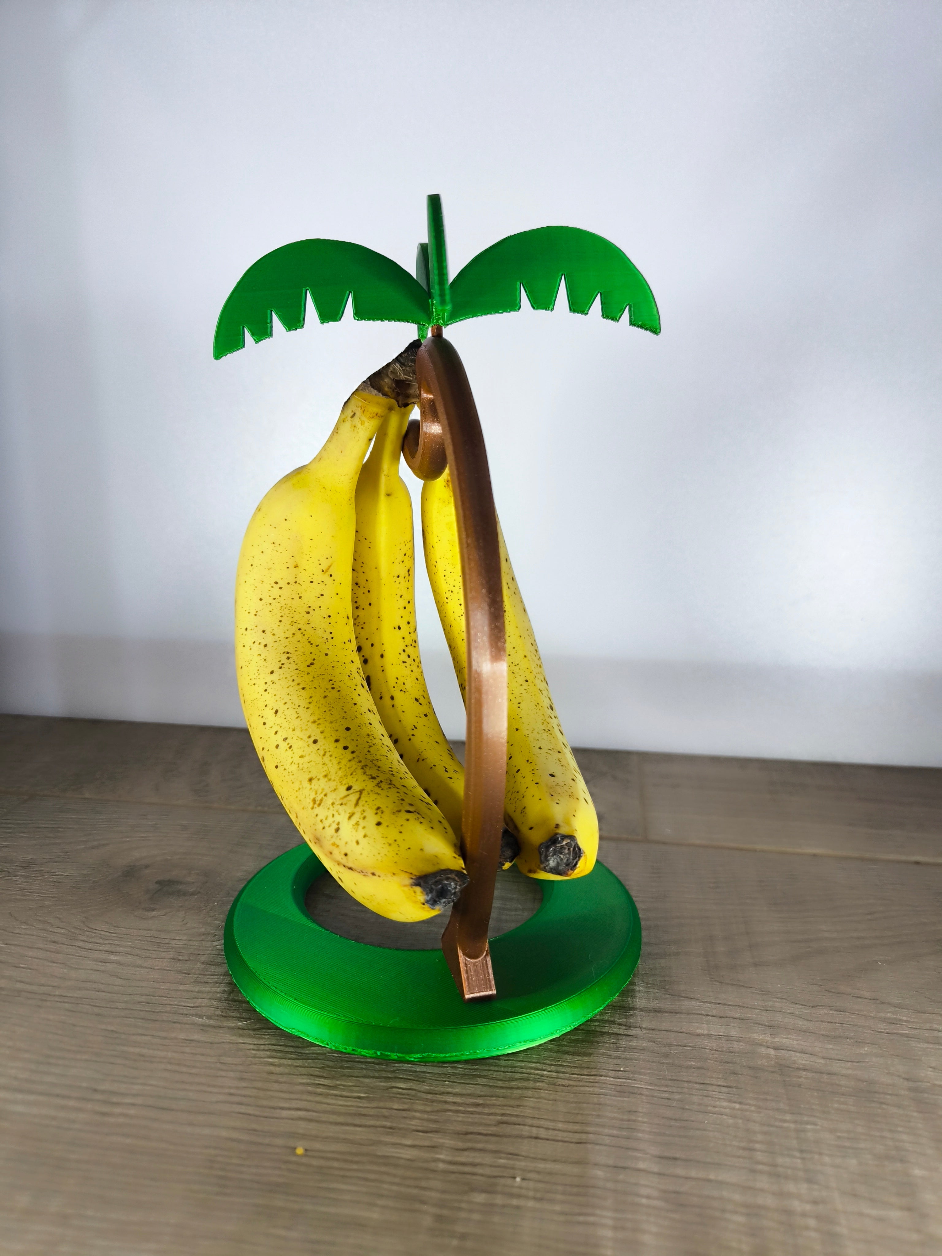 Suporte de Bananas "Palmeira Tropical" – Decoração de Cozinha Criativa