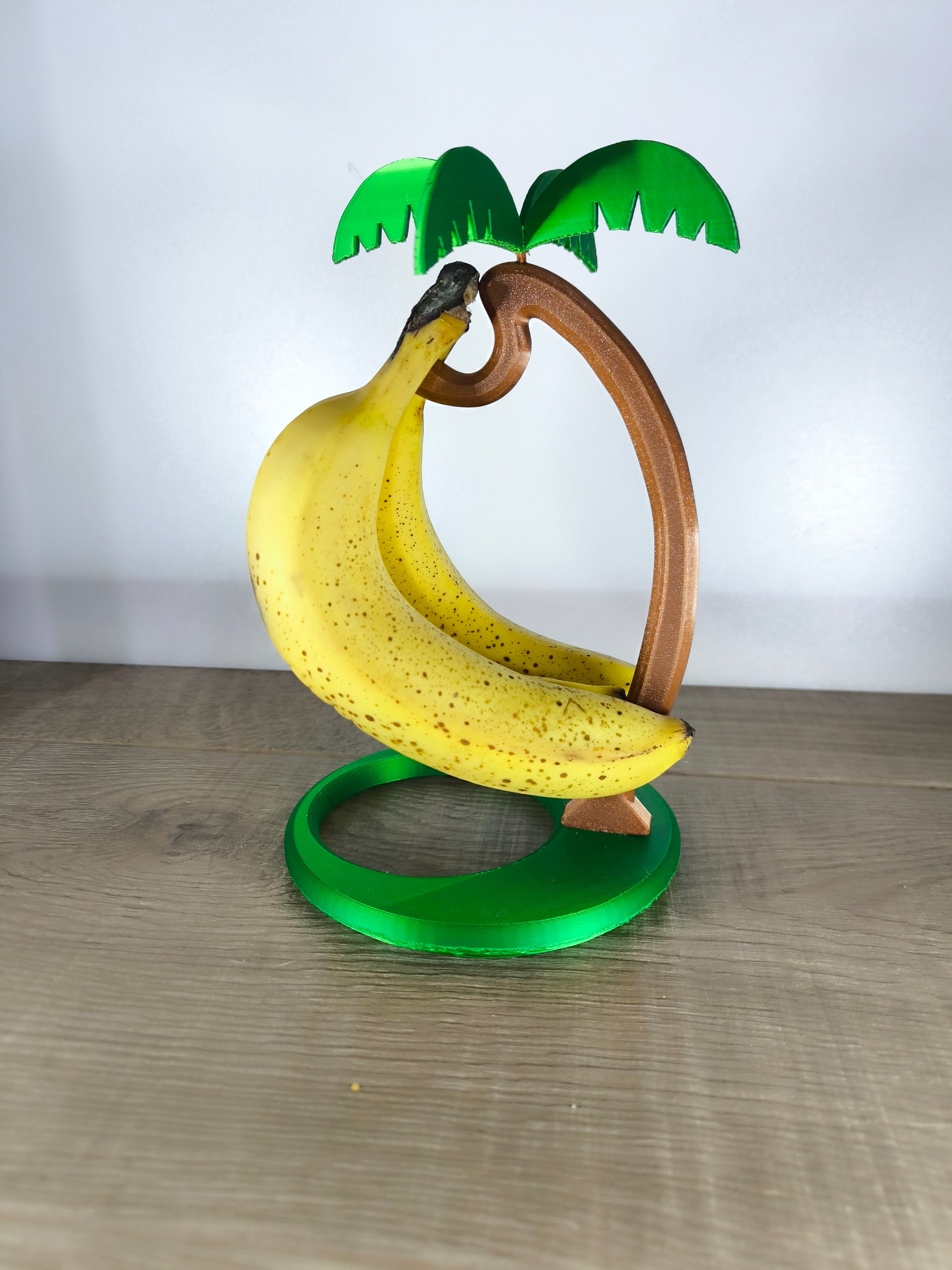 Suporte de Bananas "Palmeira Tropical" – Decoração de Cozinha Criativa