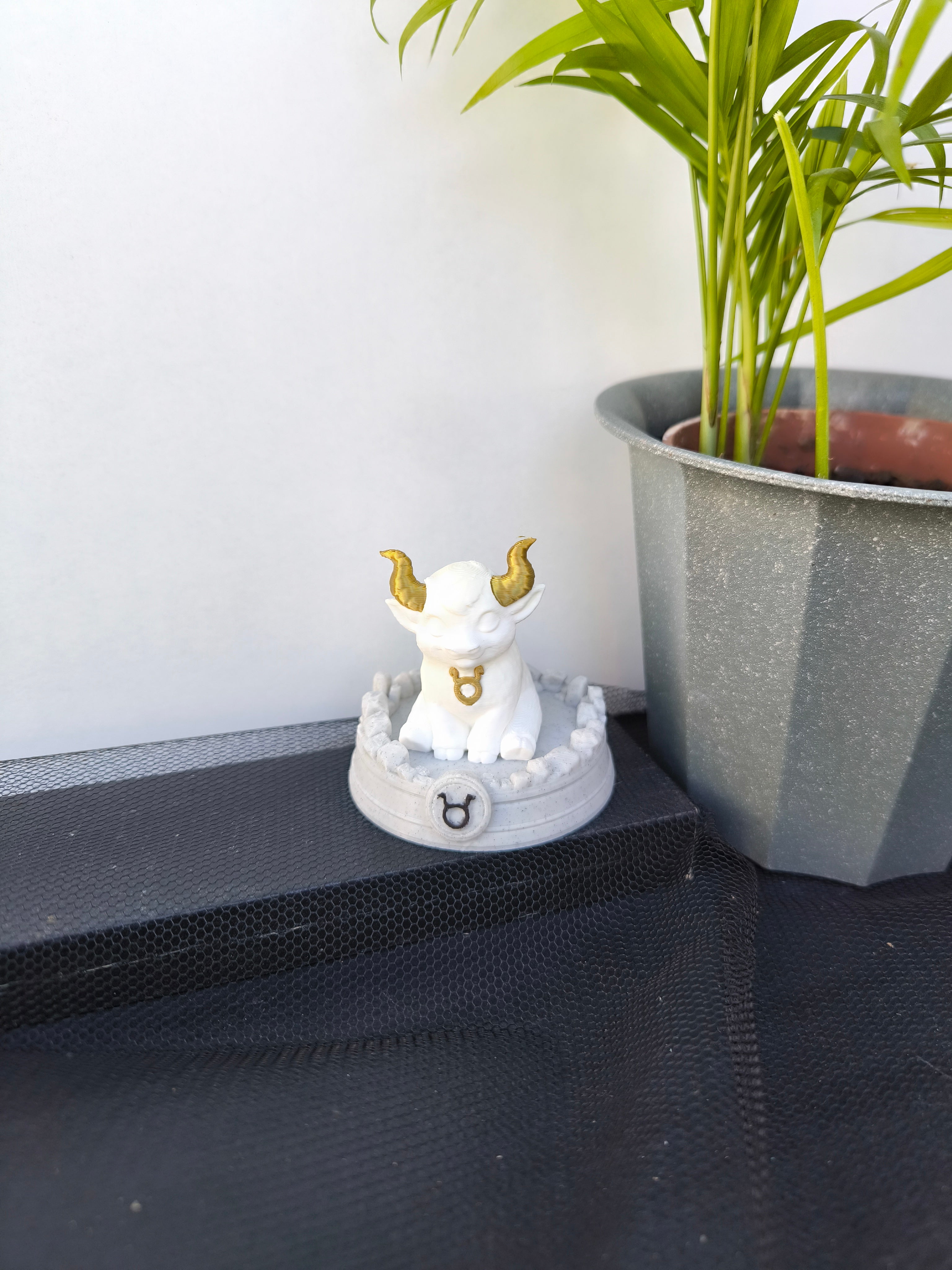 Escultura Signo Touro – A Estabilidade e Determinação do Zodíaco! ♉🐂✨