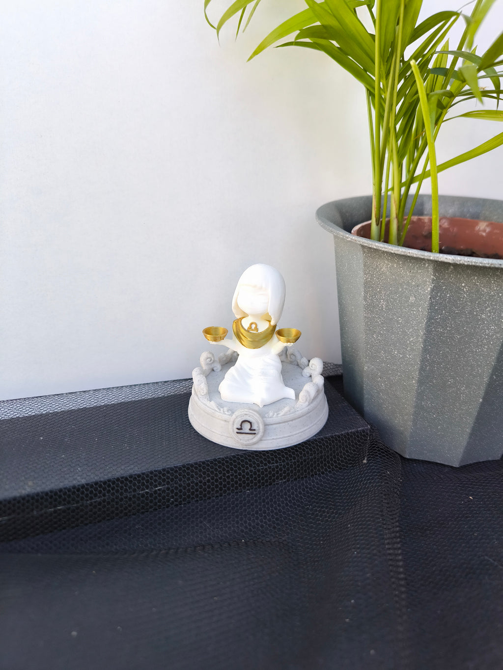 Escultura Signo Balança – O Equilíbrio e a Elegância do Zodíaco na sua Casa! ♎⚖️✨