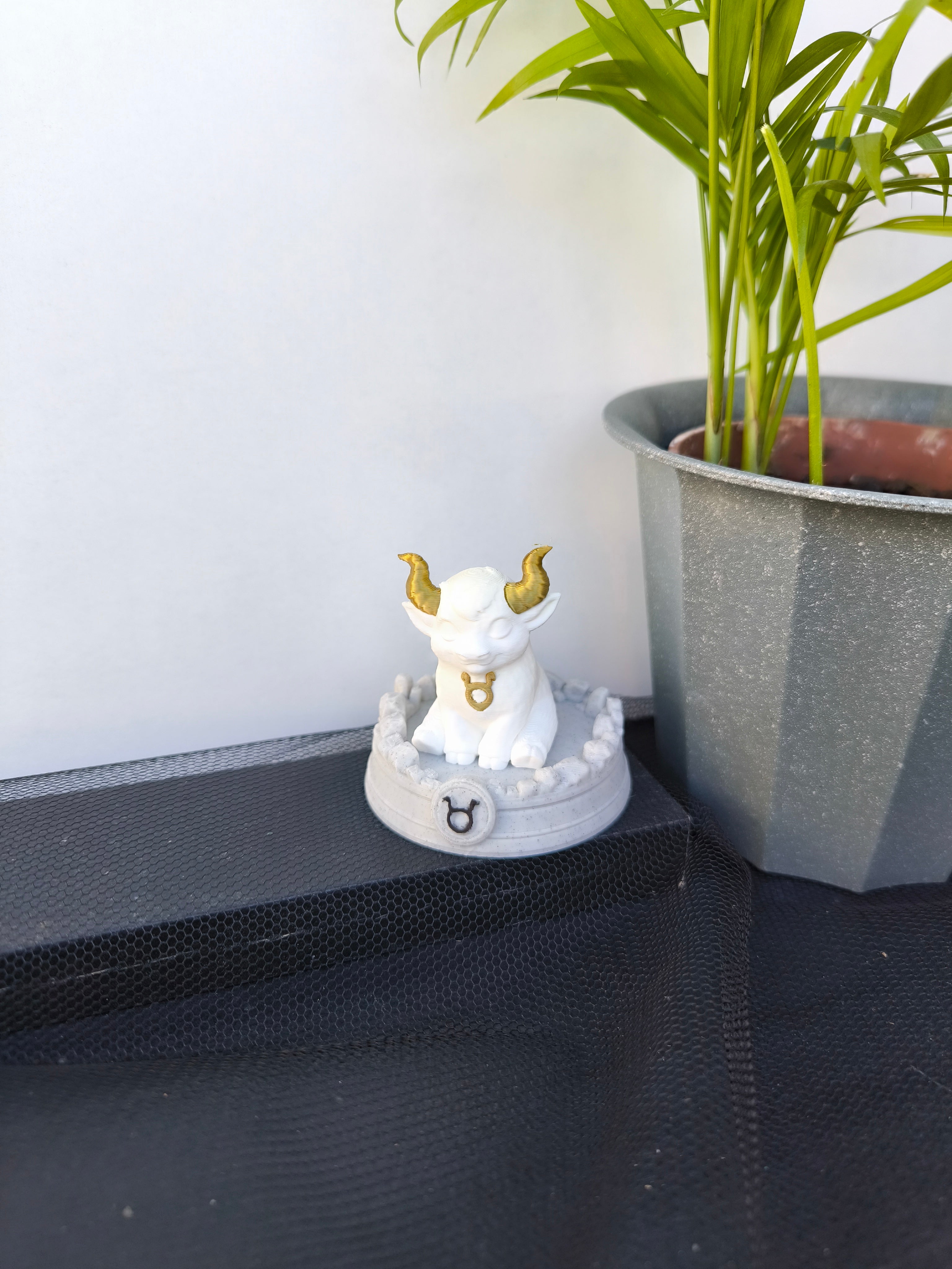 Escultura Signo Touro – A Estabilidade e Determinação do Zodíaco! ♉🐂✨