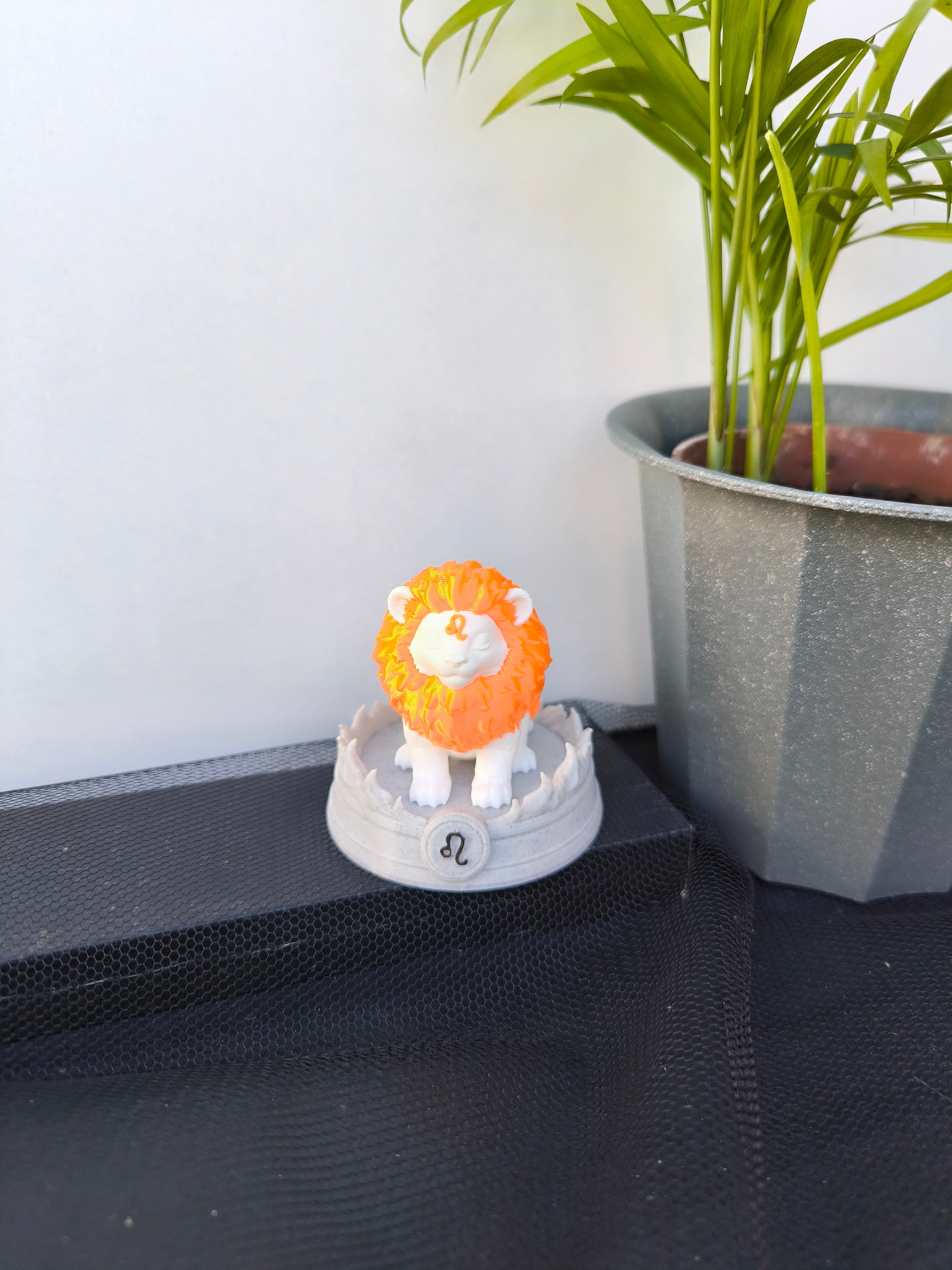 Escultura Signo Leão – O Brilho e a Liderança do Zodíaco na sua Casa! ♌🦁✨