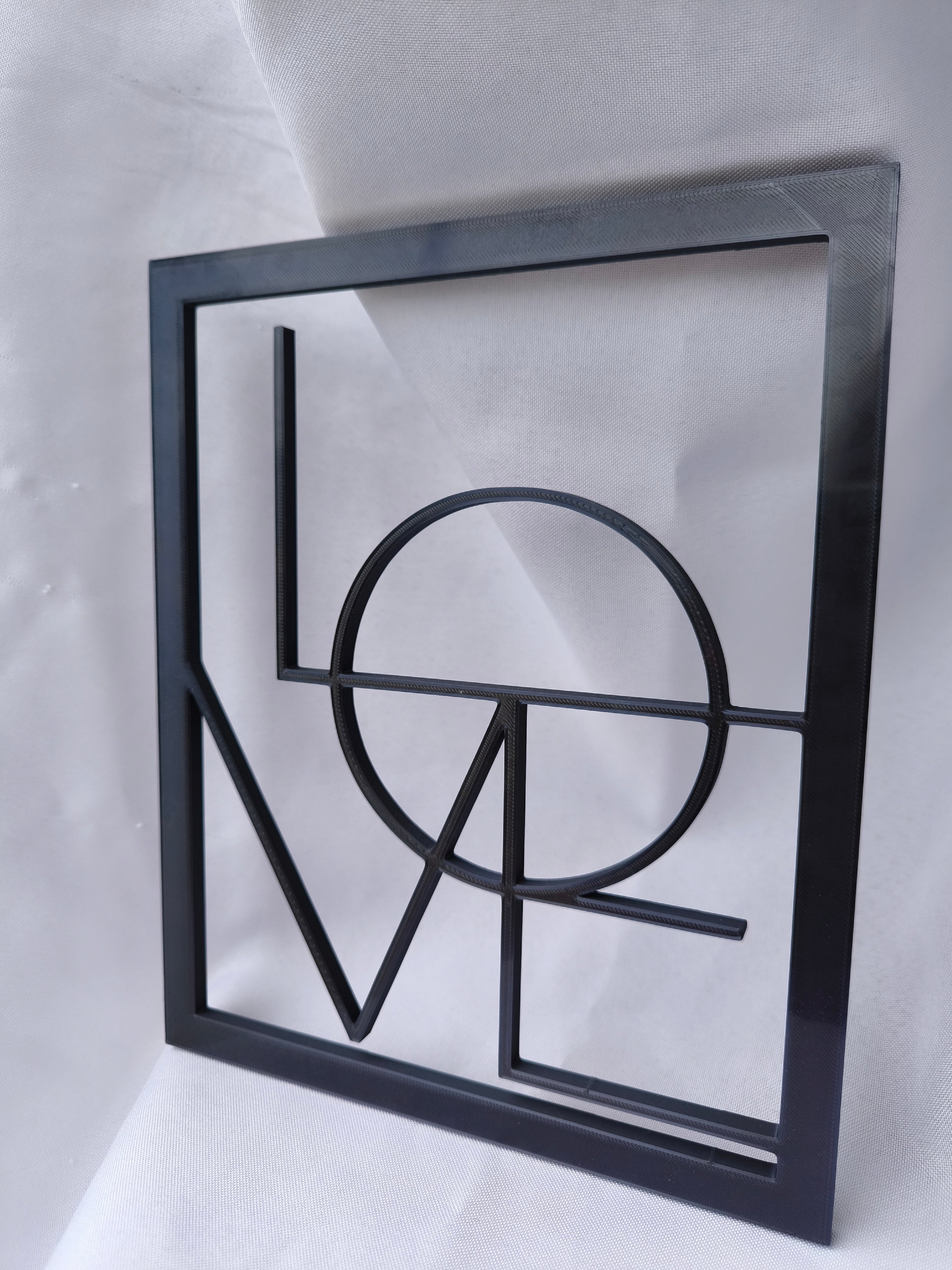 Quadro de Parede Decorativo "LOVE"