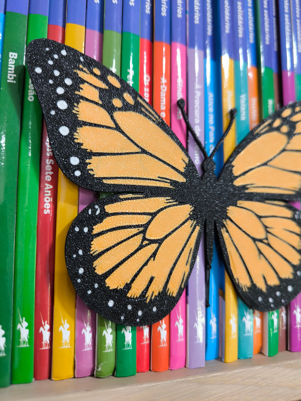 Marcador de Estante "Grande Borboleta " – Destaque na sua Biblioteca! 🦋📚✨