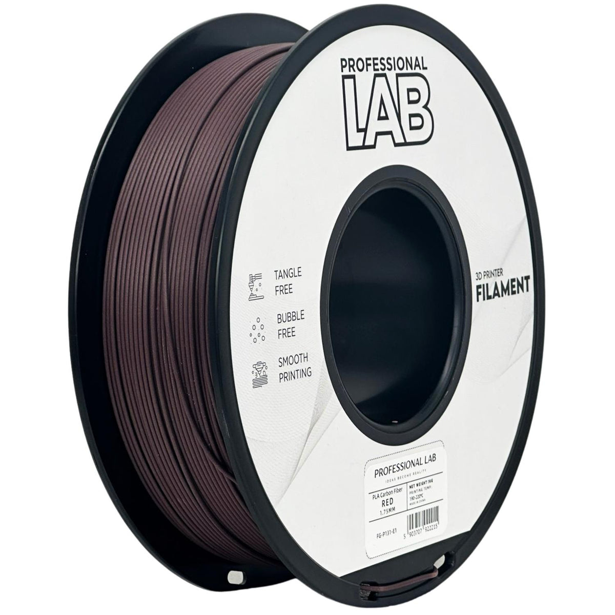 PLA CARBON FIBER RED - PROFLAB