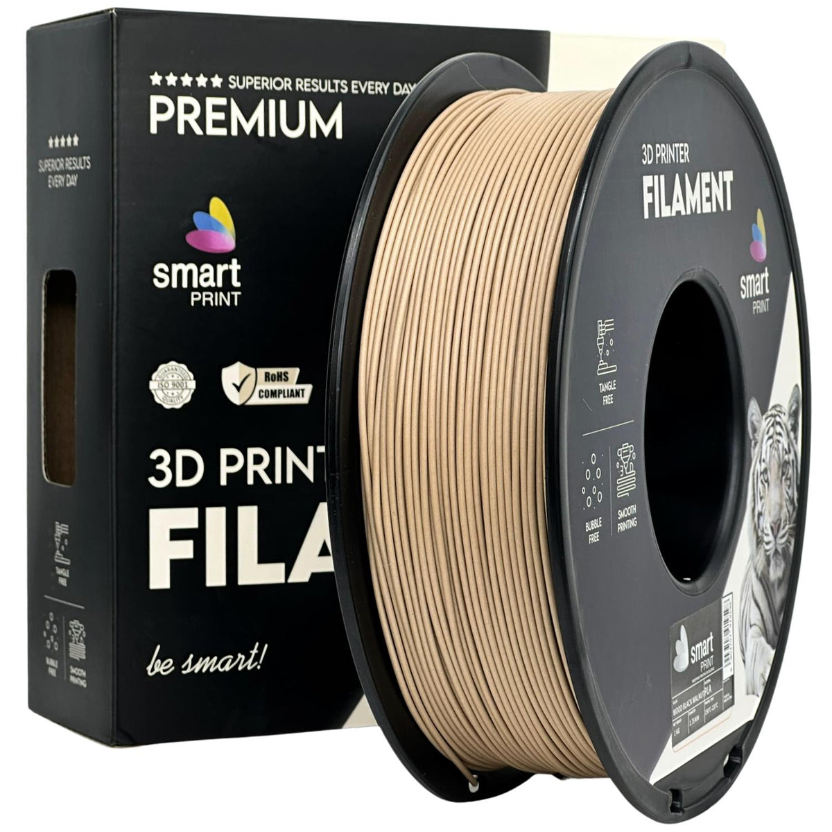 PLA WOOD BLACK WALNUT - SMARTPRINT