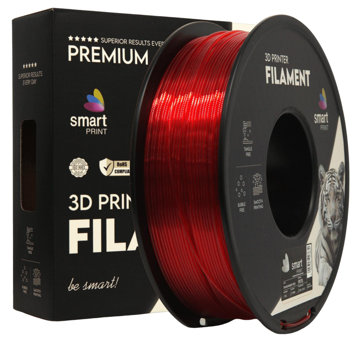 PETG transparent red | SmartPrint